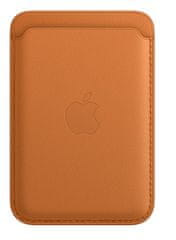 Apple portfel iPhone Leather Wallet with MagSafe - Golden Brown MM0Q3ZM/A