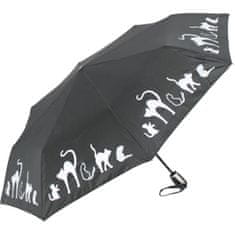 Doppler Damskiskładany w pełni auto parasol Fiber Magic Cats 7441465C02