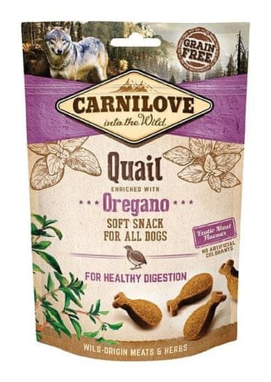 shumee Carnilove semi moist snack quail enriched with oregano 200 g