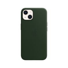 Apple etui ochronne na telefon iPhone 13 Leather Case with MagSafe - Sequoia Green MM173ZM/A