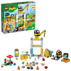 LEGO DUPLO® Town 10933 Konstrukcja z dźwigiem wieżowym