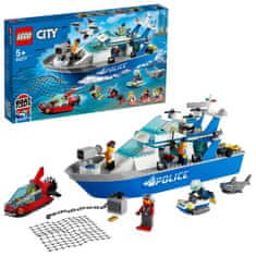 LEGO zestaw City Police 60277 Policyjna łódź patrolowa