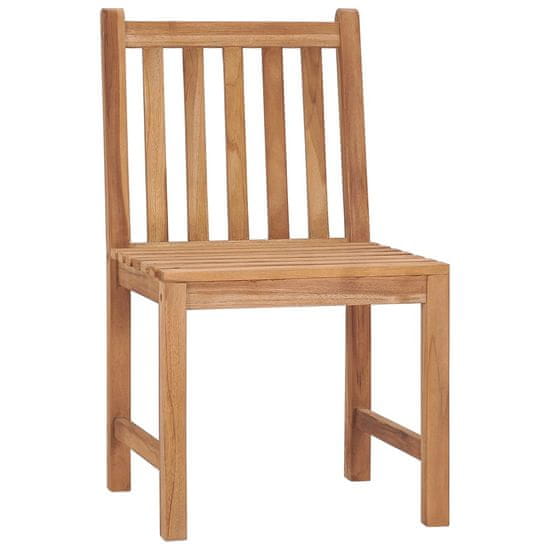 shumee Krzesła ogrodowe z poduszkami, 8 szt., lite drewno tekowe