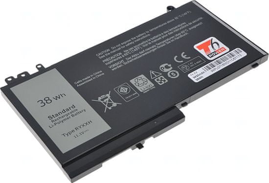 Bateria T6 Power do laptopa Dell, numer części YD8XC, Li-Poly, 3420 mAh (38 Wh), 11,1 V