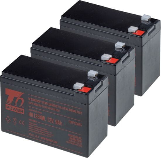 T6 power Zestaw baterii do Hewlett Packard T1500J, 12 V, 0 Ah