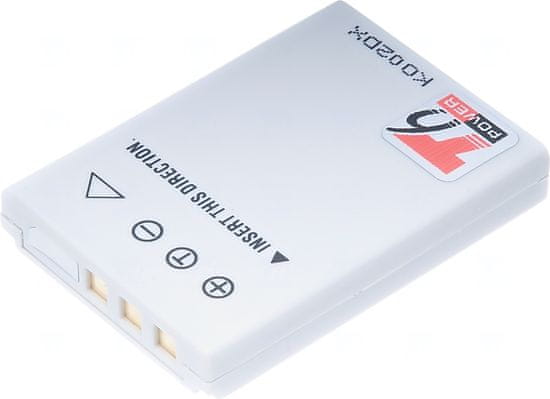 Bateria T6 Power do aparatu cyfrowego Kyocera, numer części N3868392, 850 mAh, szary