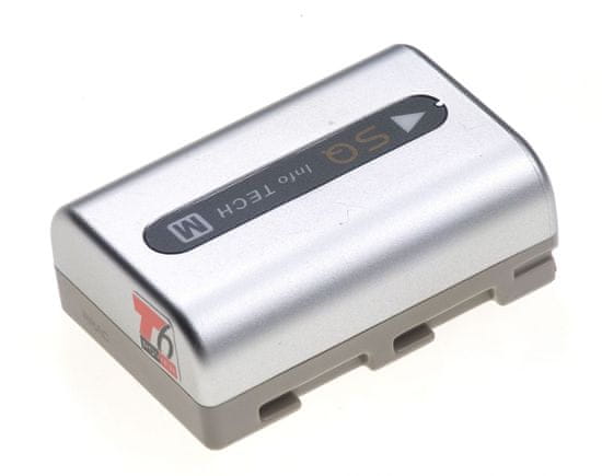Bateria T6 Power do SONY DCR-TRV950, 1700 mAh, silver