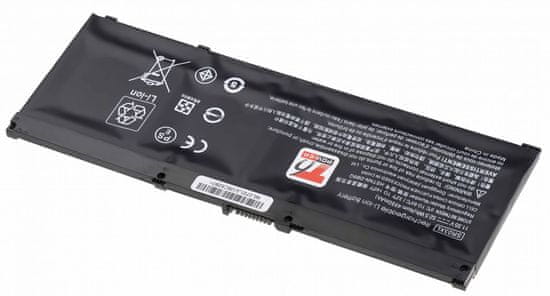 Bateria T6 Power do Hewlett Packard Pavilion Gaming 17-cd1000 serie, Li-Poly, 4550 mAh (52,5 Wh), 11,55 V