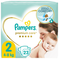 Pampers Pieluchy Premium Care 2 (4-8 kg) 23 szt.