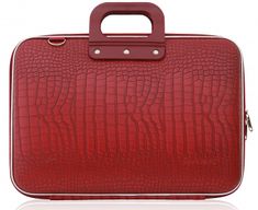 Bombata Cocco torba na laptopa, 43 x 33 cm, czerwona