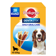 Pedigree przysmak dentystyczny dla psów średnich ras DentaStix- 4 x 180g (28 szt)