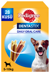 Pedigree DentaStix- przysmak dentystyczny dla psów małych ras - 4 x 110g (28 szt)