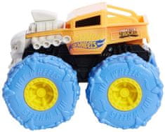 Hot Wheels Monster Trucks Zakręcona ciężarówka - Bone Shaker żółty GVK37