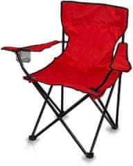 Linder Exclusiv Fotel ANGLER PO2455 Czerwony