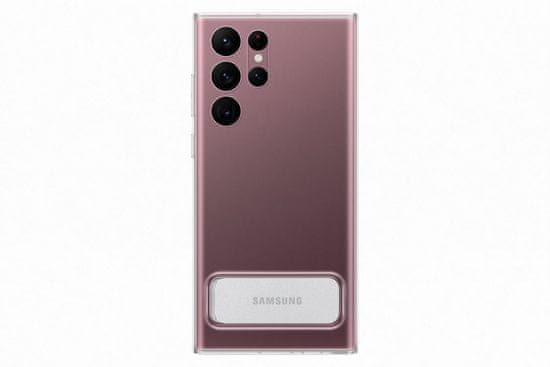 Samsung etui ochronne z podstawką Galaxy S22 Ultra EF-JS908CTEGWW, transparentne