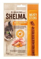 SHELMA przysmak dla kota paluszki drobiowe Snack GF 30×15 g