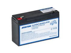 Avacom Akumulator zapasowy (akumulator ołowiowy) 6V 12Ah do wózka Peg Pérego F1