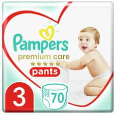 Pampers pieluchomajtki Premium Care Pants Roz. 3, 70 szt.