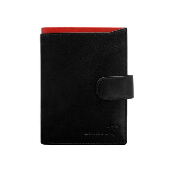 CEDAR Męski portfel skórzany z czerwoną wkładką CE-PR-N104L-VT.89_289683