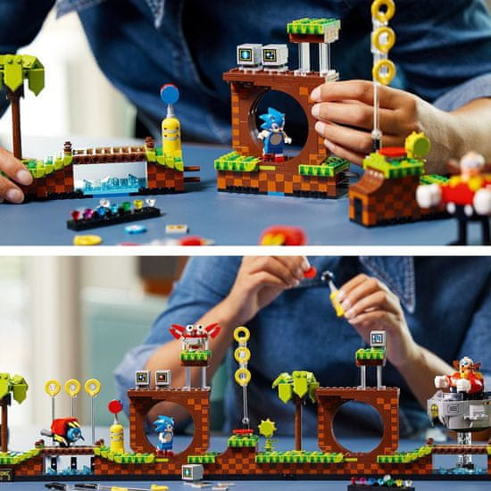 LEGO zestaw Ideas 21331 Sonic the Hedgehog – Green Hill Zone