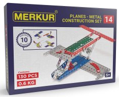 Merkur 014 Samolot 10 modeli 130 części